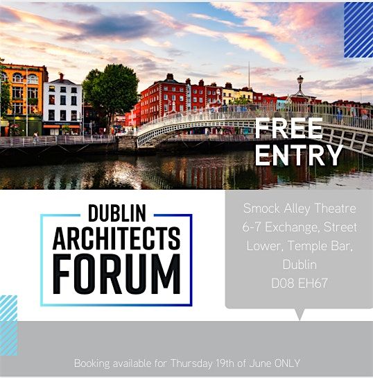 Dublin Architects Forum, 19 June | Event in Dublin 8 | AllEvents