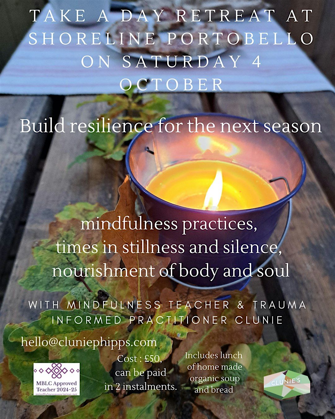 Building resilience for autumn, 4 October | Event in Edinburgh | AllEvents