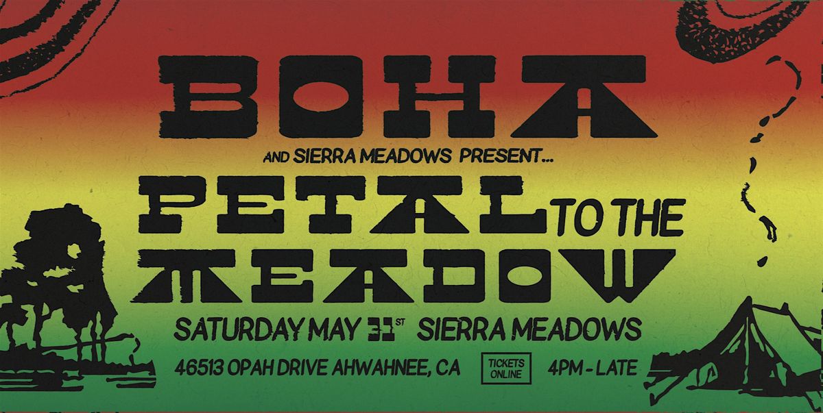 Petal to the Meadow, 31 May | Event in Ahwahnee | AllEvents