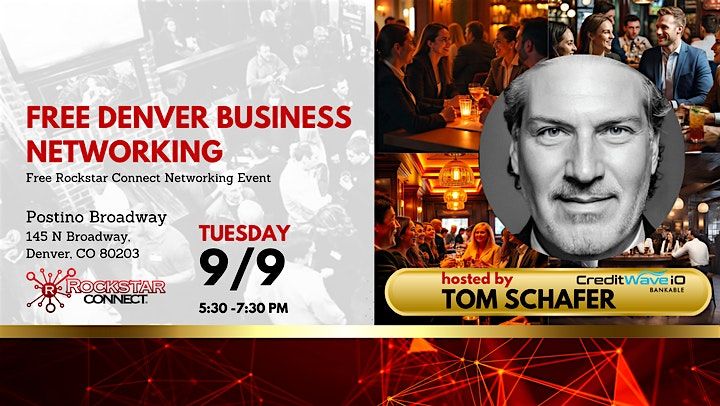 Free Denver  Business Networking Rockstar Connect Event (September,  CO), 9 September | Event in Denver | AllEvents