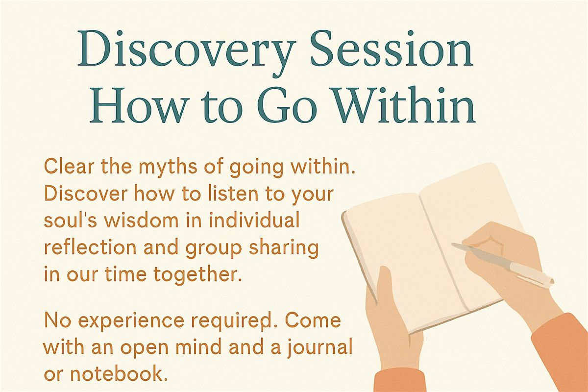 Discovery Session: How to Go Within, 21 September | Event in Merrimac | AllEvents