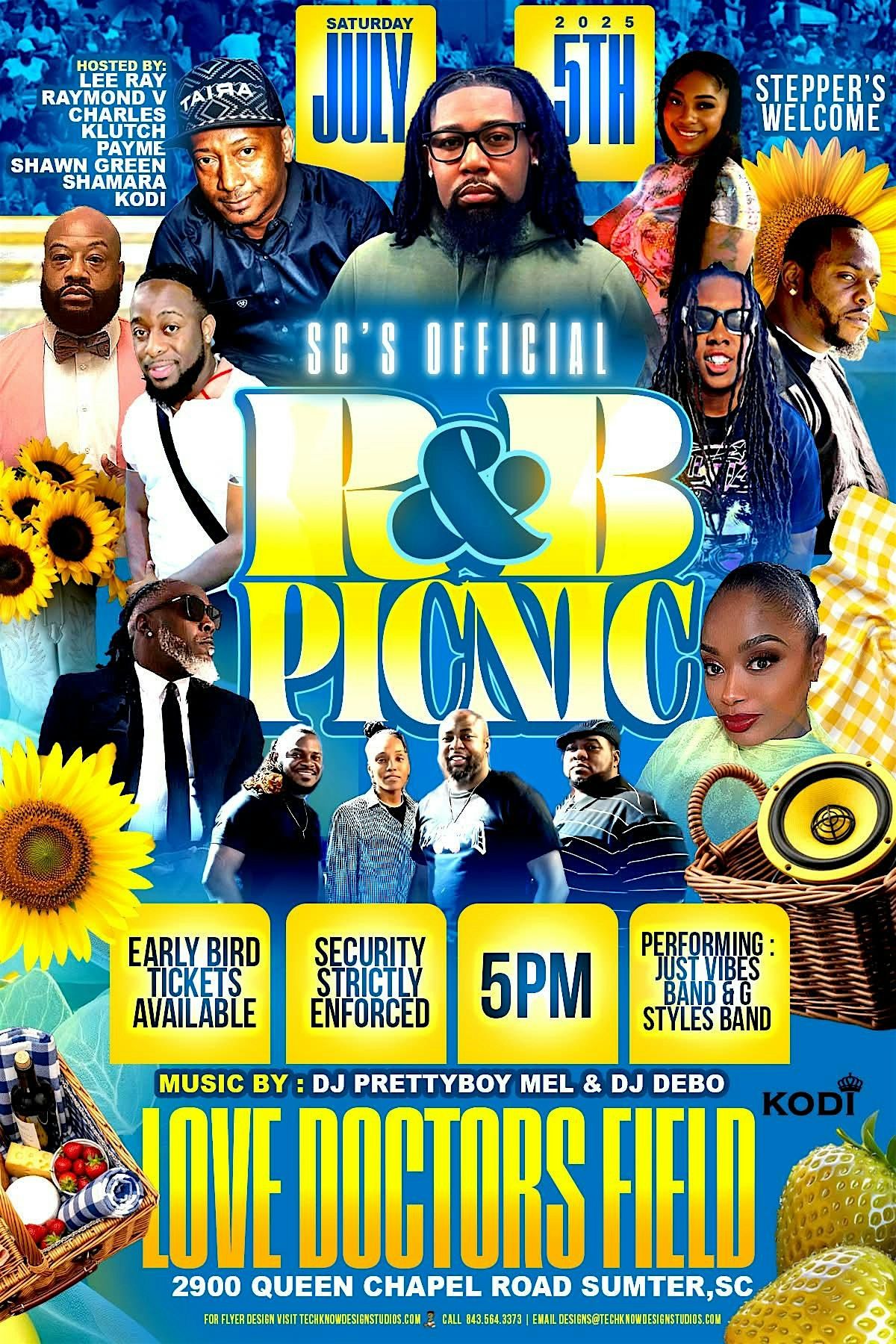THE OFFICIAL R&B PICNIC, 5 July | Event in Sumter | AllEvents