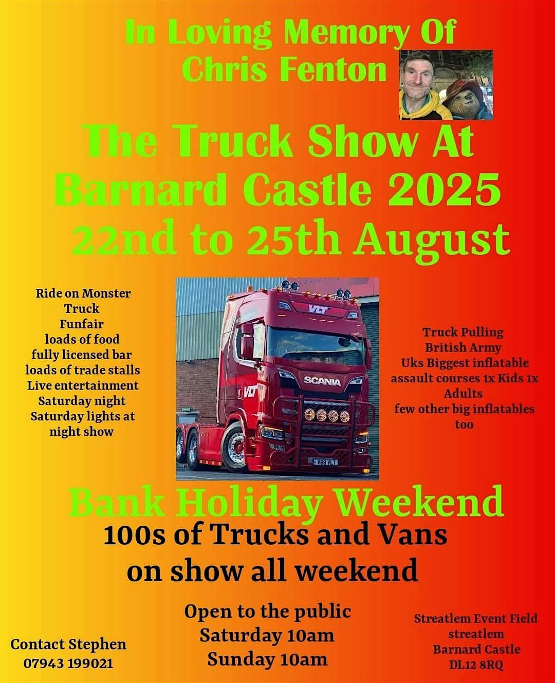 Barnard Rapper The Truck Show At Barnard Castle 2025, The Truck Show At Barnard Castle ...