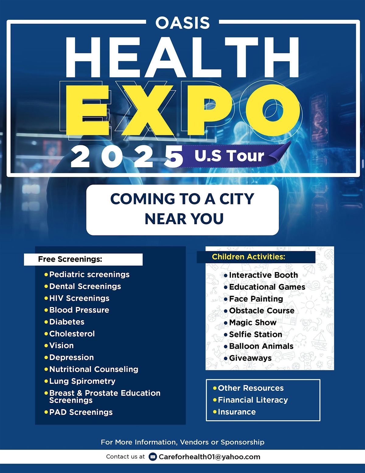 Oasis Health Expo 2025, 19 July | Event in Philadelphia | AllEvents