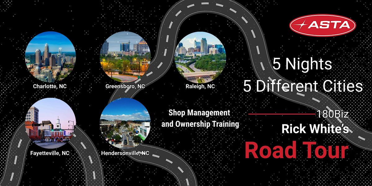 Rick White's Road Tour - Charlotte, 21 June | AllEvents