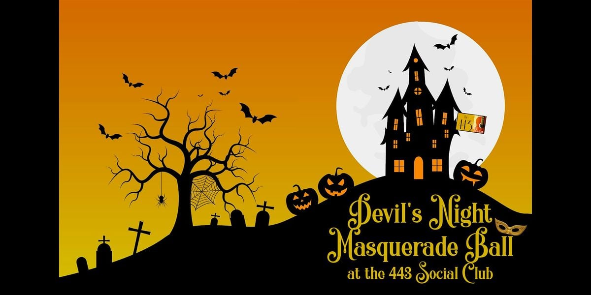 Devil's Night Masquerade Ball at The 443 Social Club, 30 October | Event in Syracuse | AllEvents
