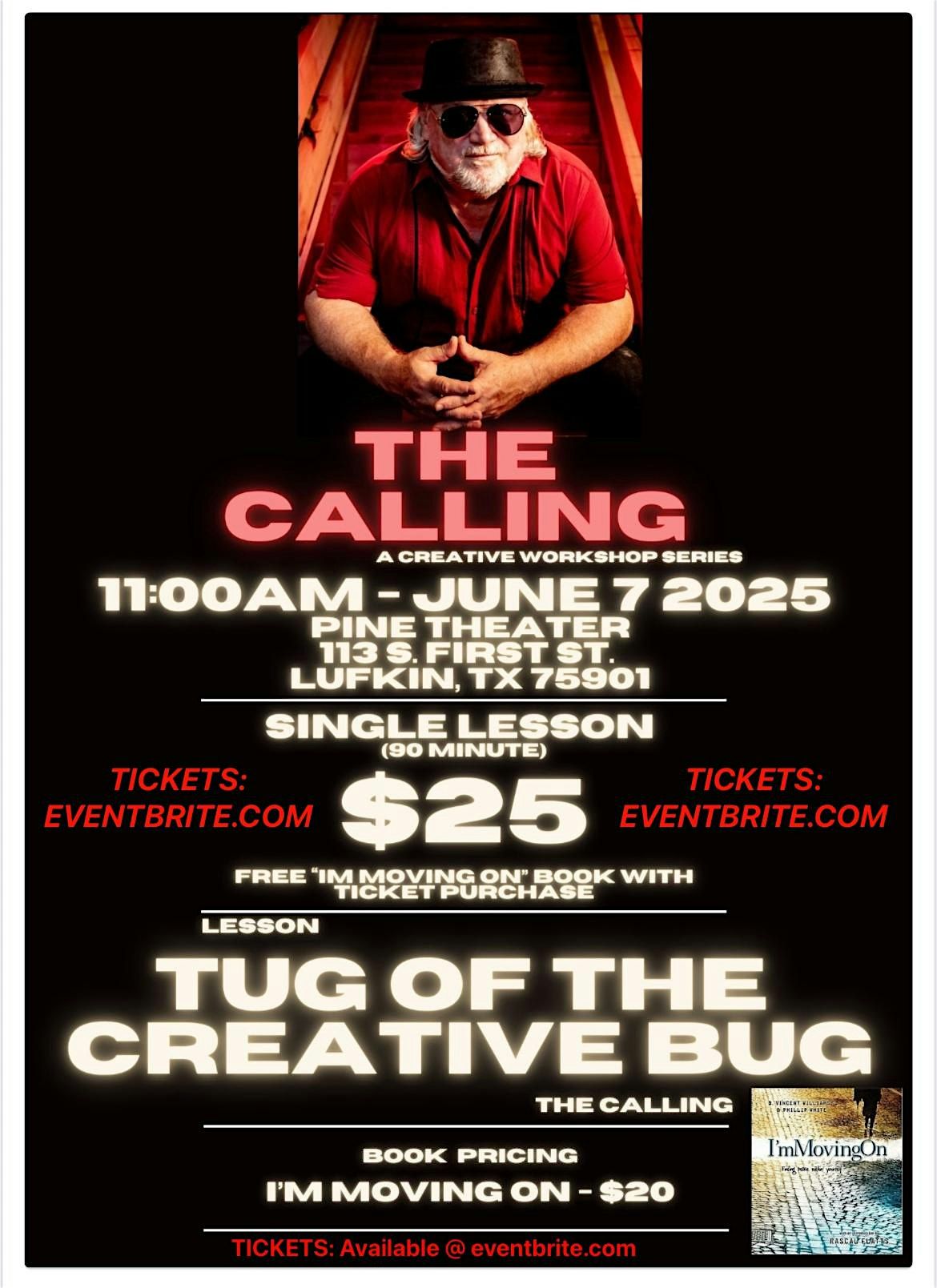 The Calling: Creative Workshop Series | Event in Lufkin | AllEvents
