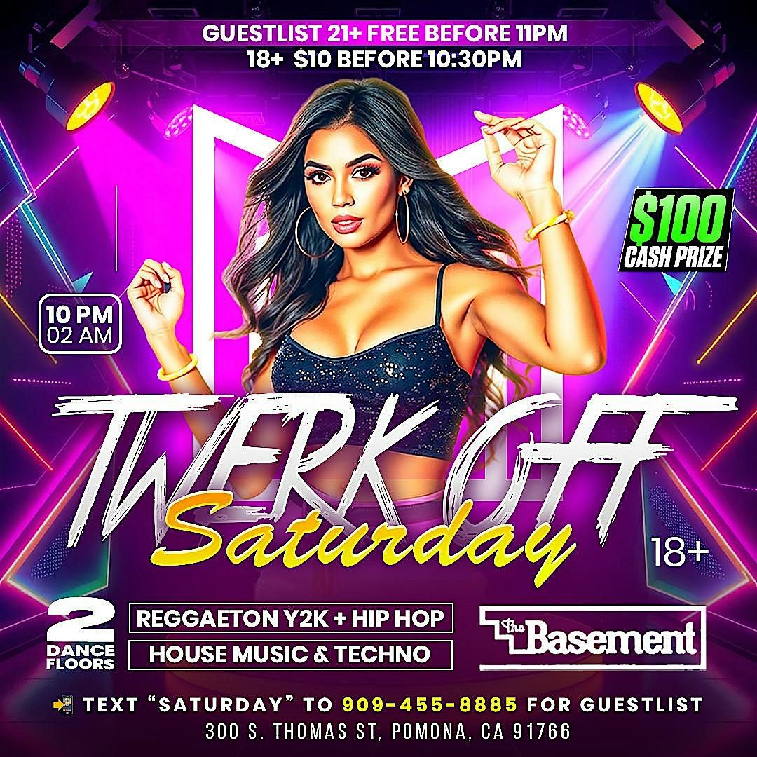 BASEMENT SATURDAYS 18+ | Event in Pomona | AllEvents
