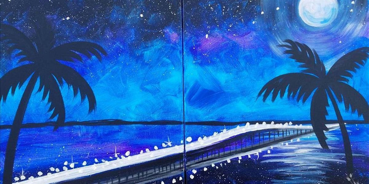 Bridge Walk Under Moonlight - Paint and Sip by Classpop!™, 17 July | Event in Pasadena | AllEvents