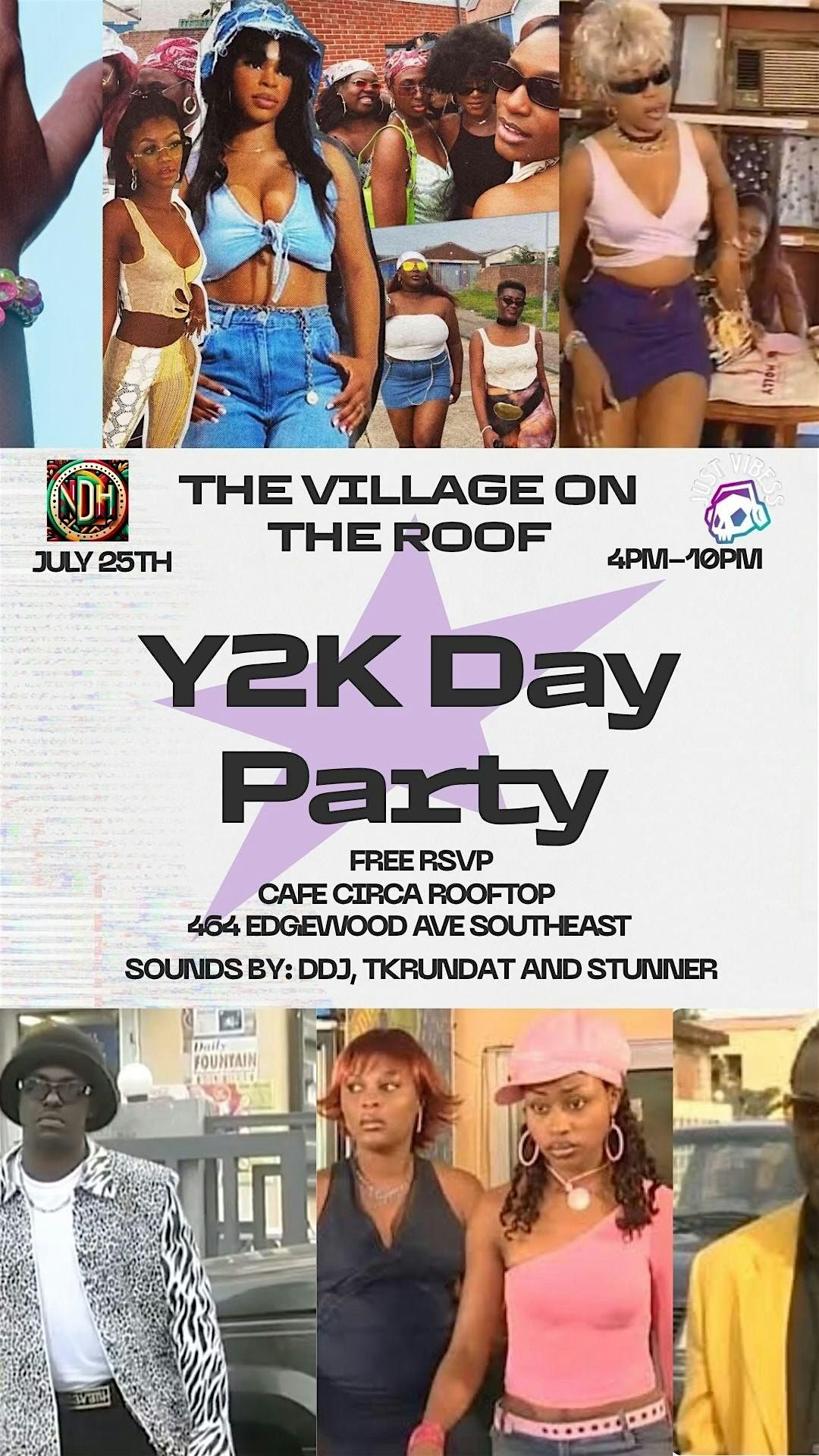 The Village on the Roof Y2K Day Party, 25 July | Event in Atlanta | AllEvents