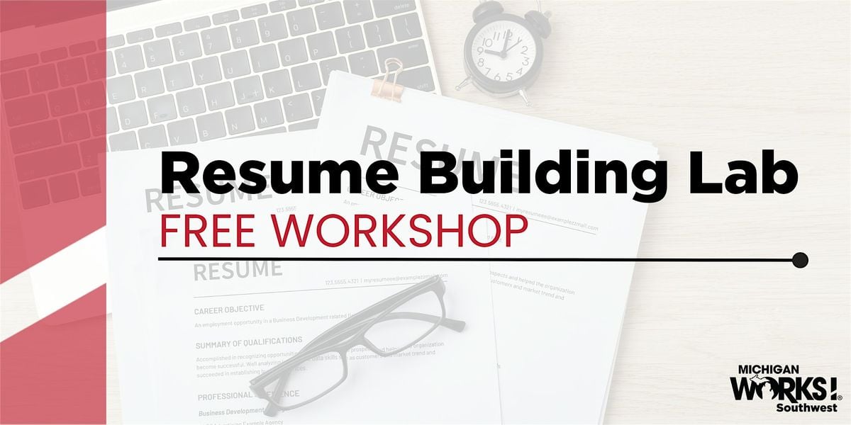 Calhoun County Workshop: Resume Building Lab, 15 August | Event in Battle Creek | AllEvents