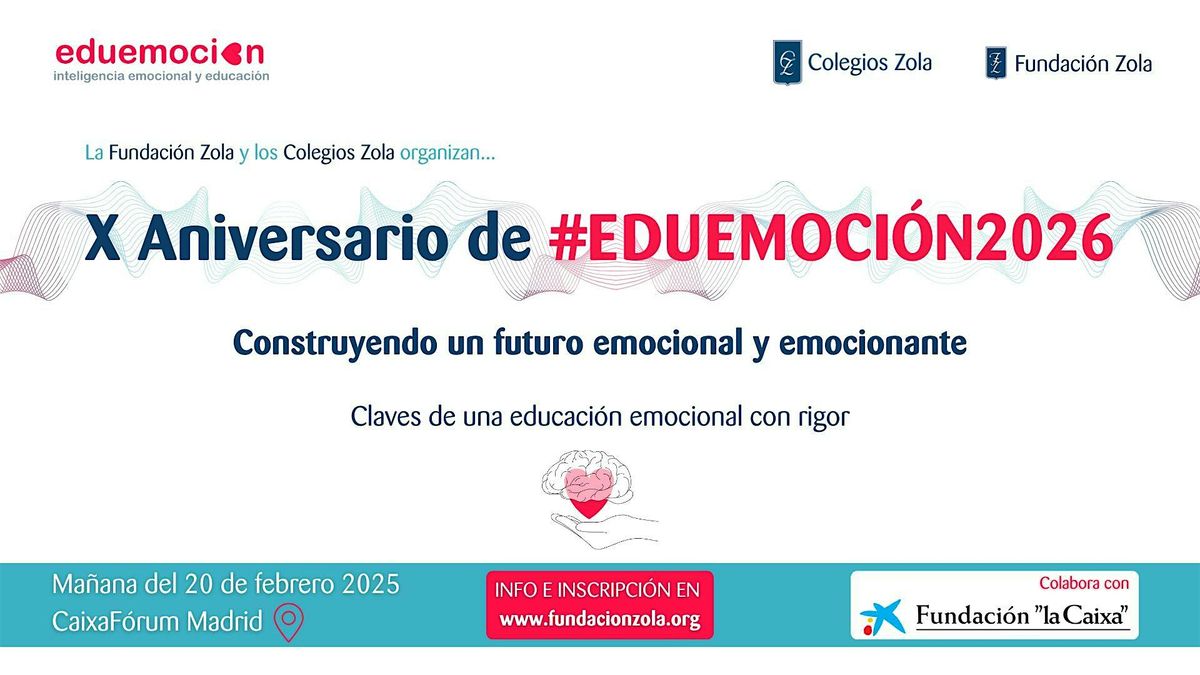 Eduemoción 2026, 20 February | Event in Madrid | AllEvents
