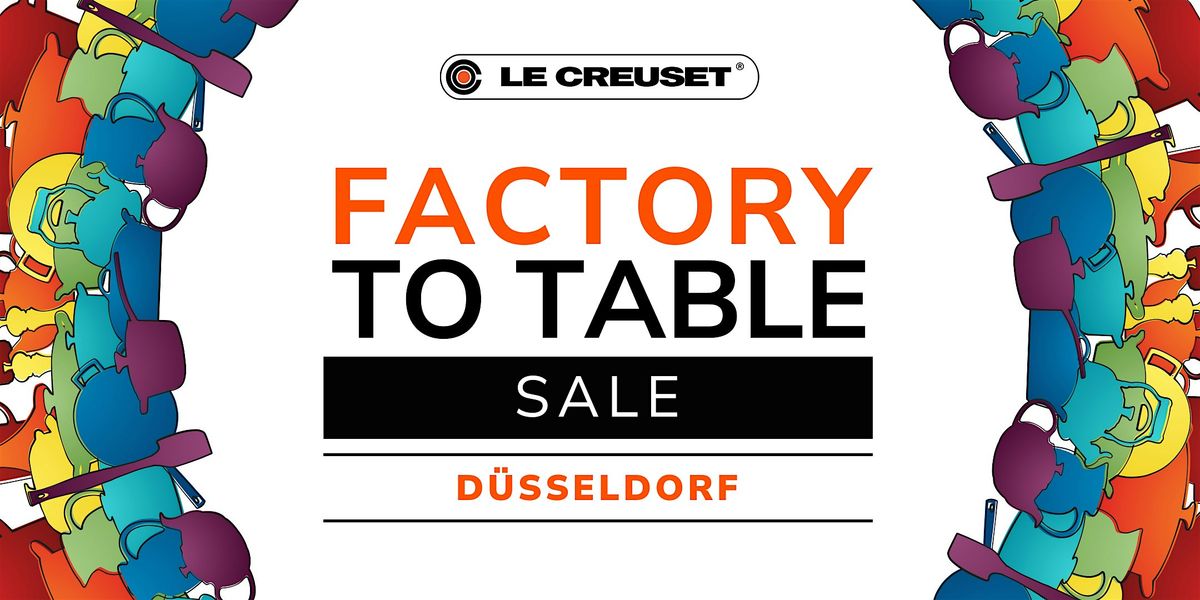 Factory To Table Sale Düsseldorf 2025, 25 September | Event in Meerbusch | AllEvents