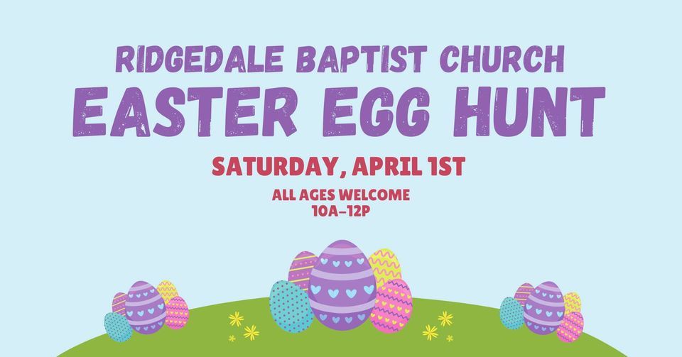 Easter Egg Hunt, 1820 Hickory Valley Rd, Chattanooga, TN 374212527