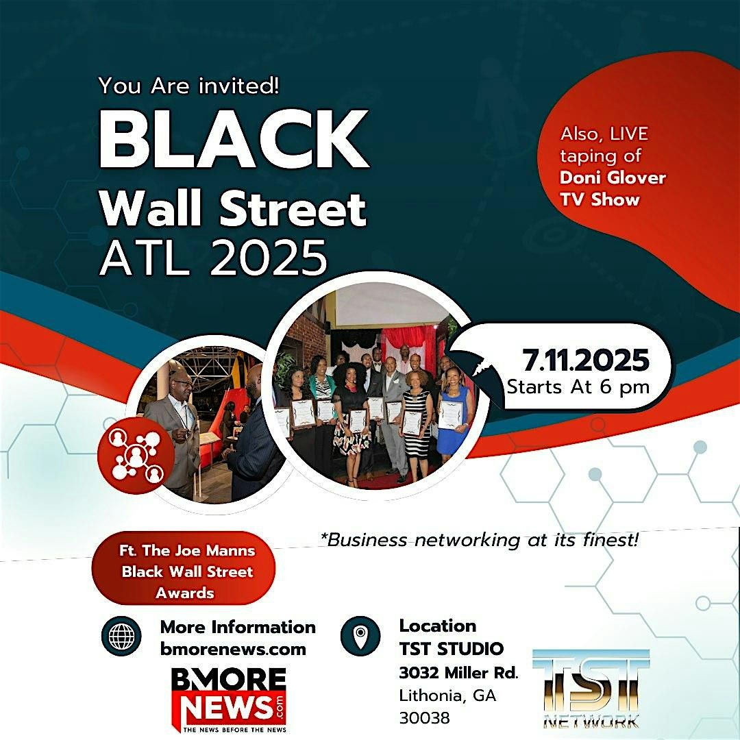 Black Wall Street ATL 2025, 11 July | Event in Stonecrest | AllEvents
