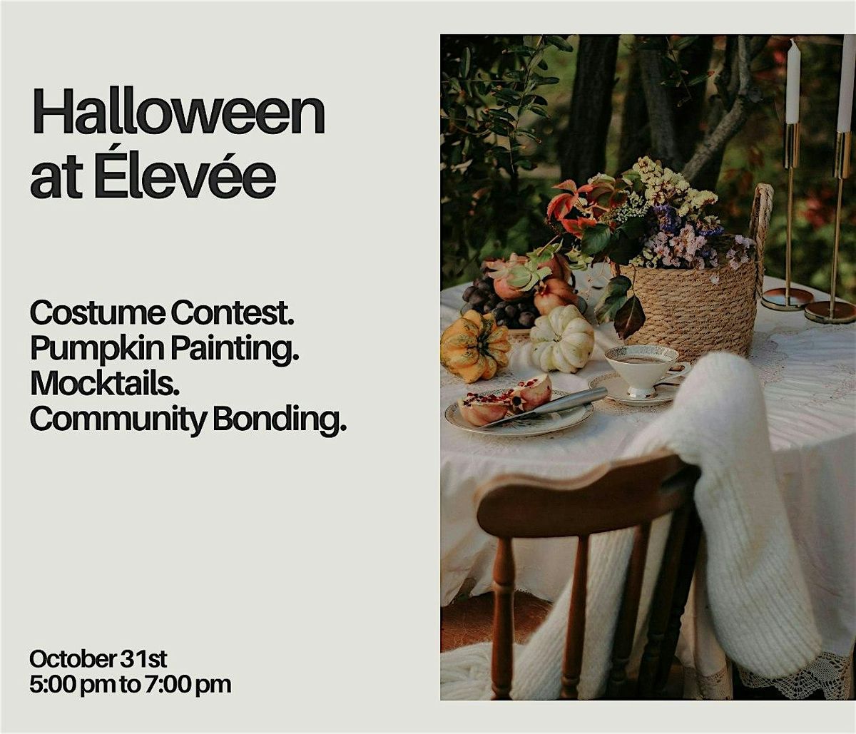 Halloween Soirée at Élevée, 31 October | Event in Boston | AllEvents