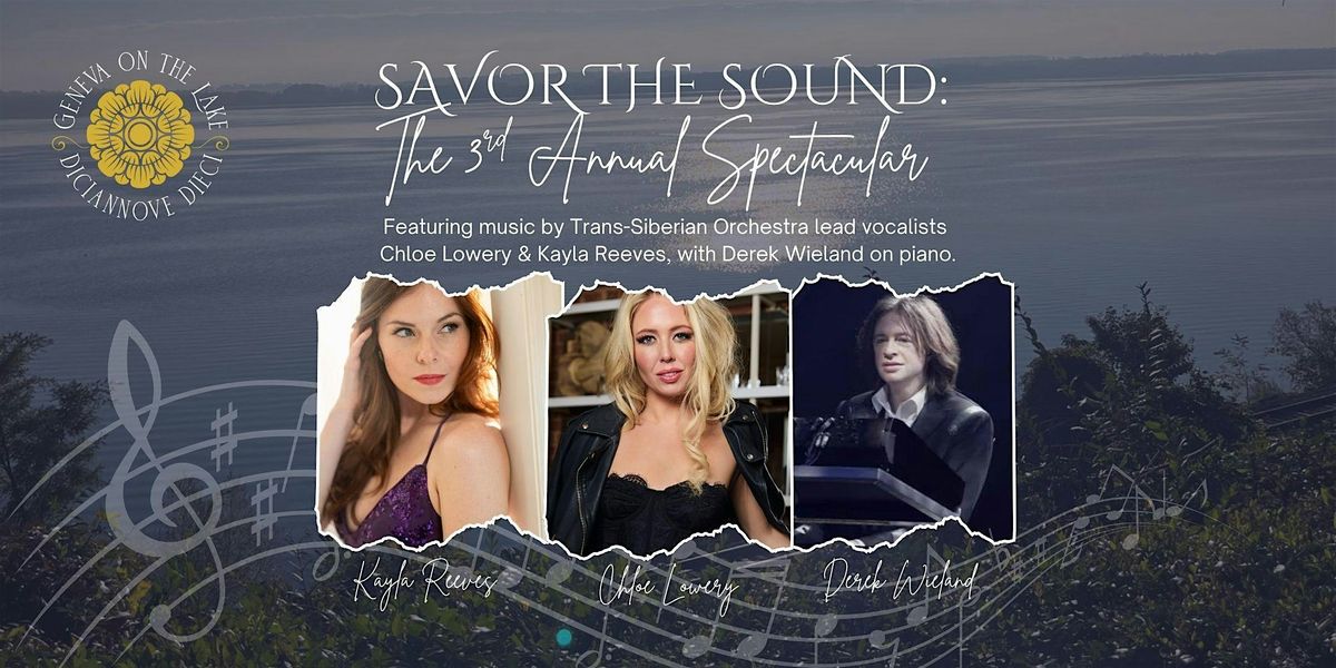 Geneva On The Lake’s 3rd Annual Spectacular: Savor the Sound | Event in Geneva | AllEvents