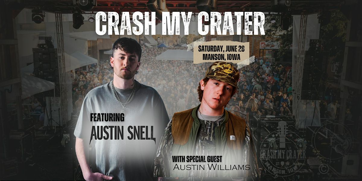 Crash My Crater 2025, 28 June | Event in Manson | AllEvents