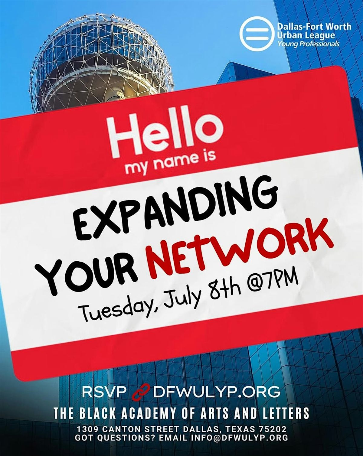 Expanding Your Network, 8 August | Event in Dallas | AllEvents