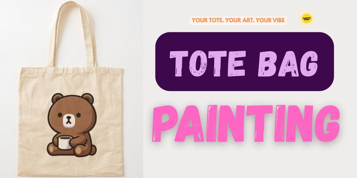 Tote Bag Painting Workshop By Creative Baari
