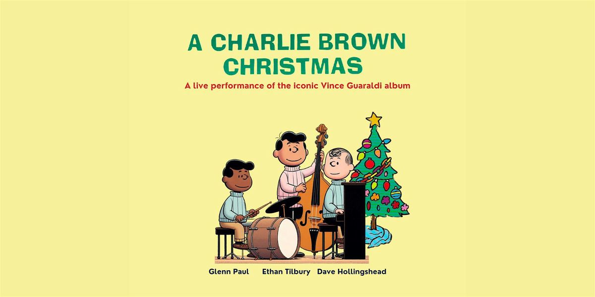 A Charlie Brown Christmas at Side Launch Brewery Ft. The Glenn Paul Trio, 3 December | Event in Collingwood