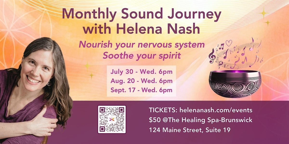 Sound Journey with Helena Nash, 20 August | Event in Brunswick | AllEvents