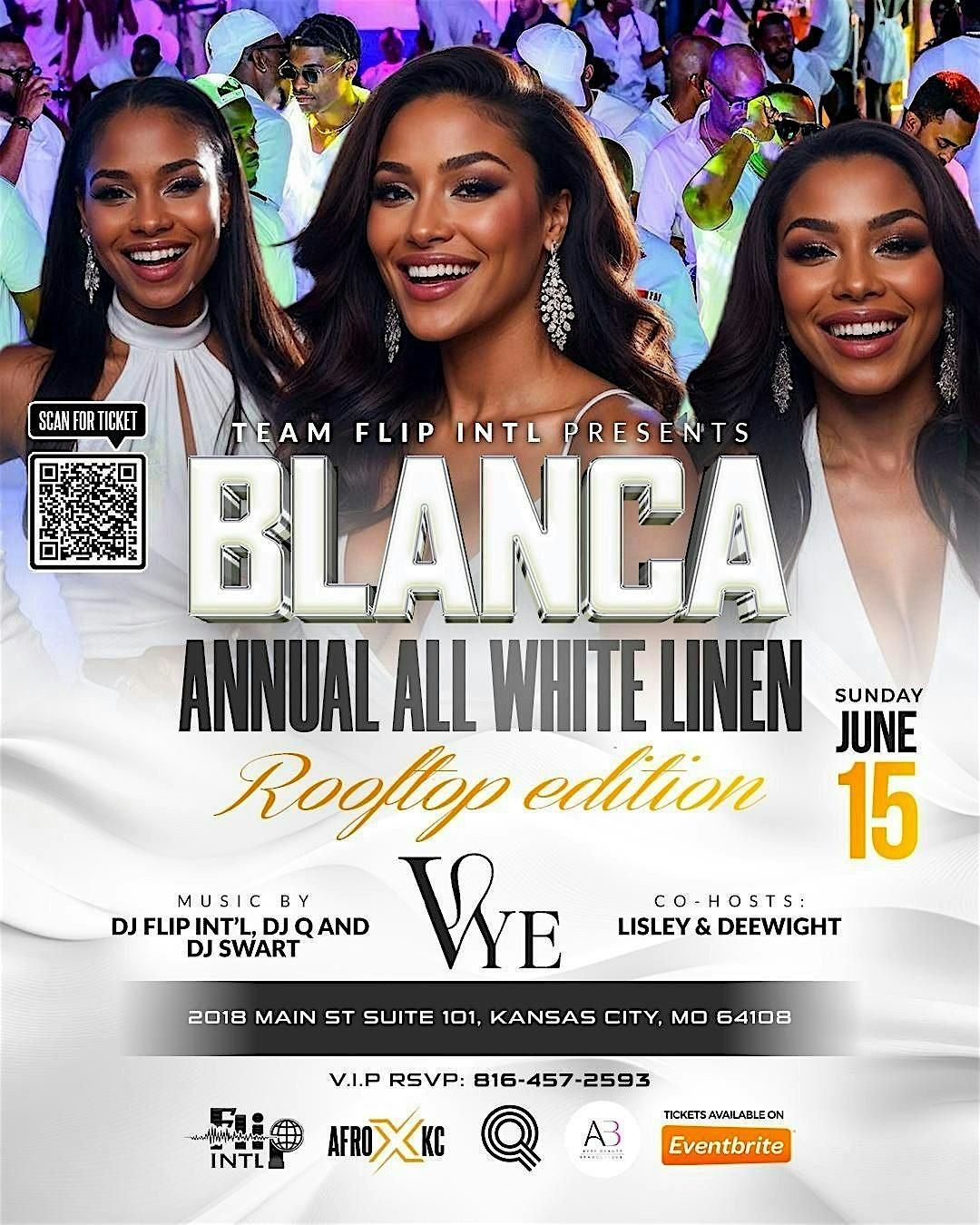 Blanca, Annual All White Linen Day Party, Rooftop Edition., 15 June | Event in Kansas City | AllEvents