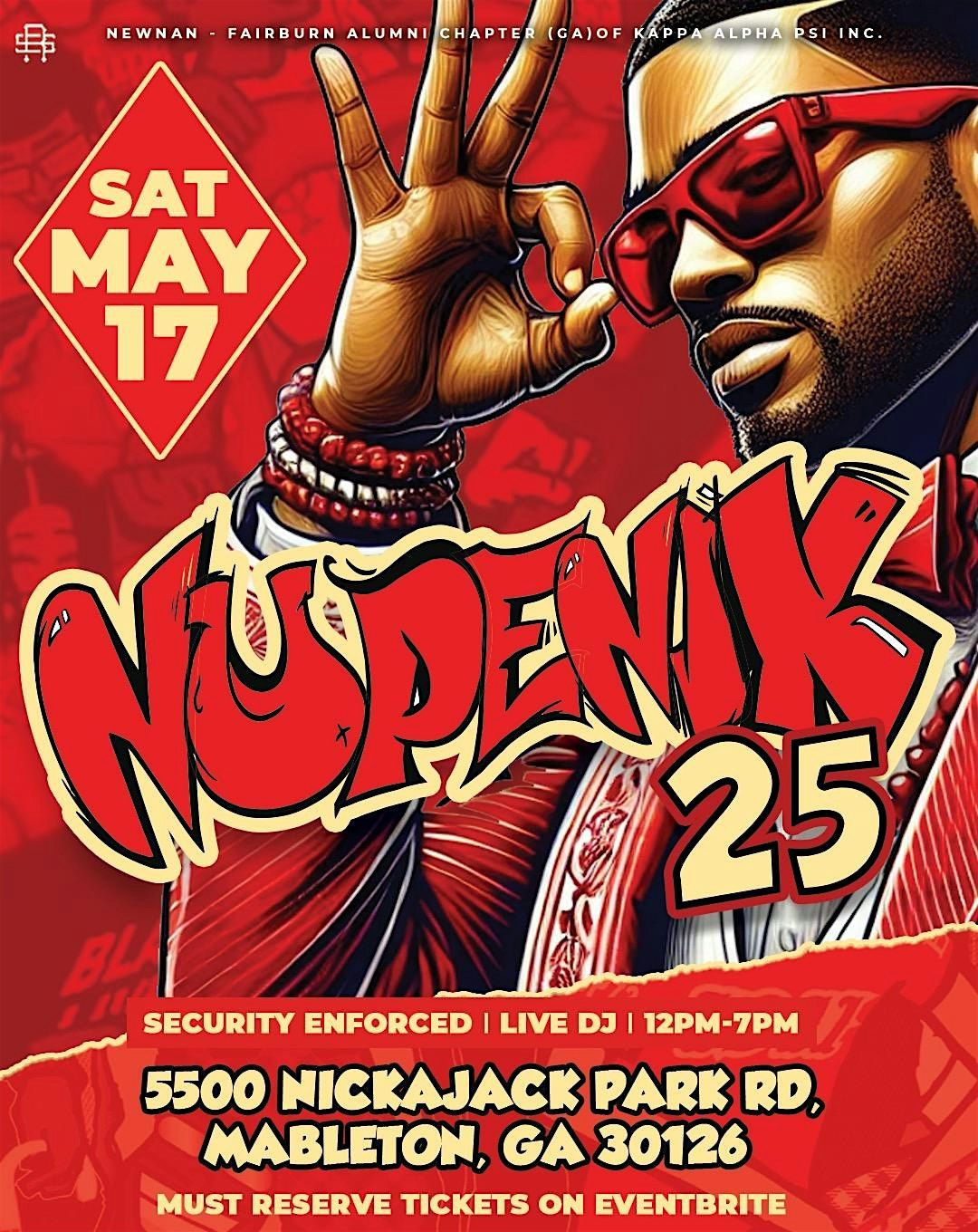 NupeNik '25, 17 May | Event in Mableton | AllEvents