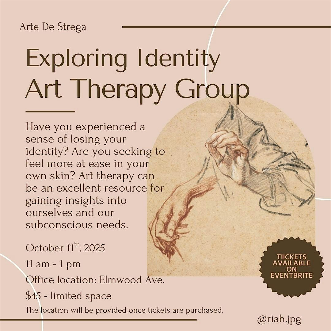 Exploring Identity Through Art Therapy, 11 October | Event in Buffalo | AllEvents