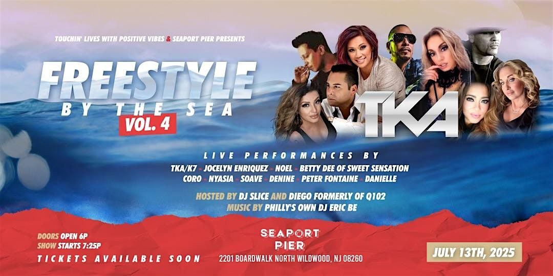FREESTYLE BY THE 2025 !!! This event is Rain or Shine! No Refunds !, 13 July | Event in North Wildwood | AllEvents