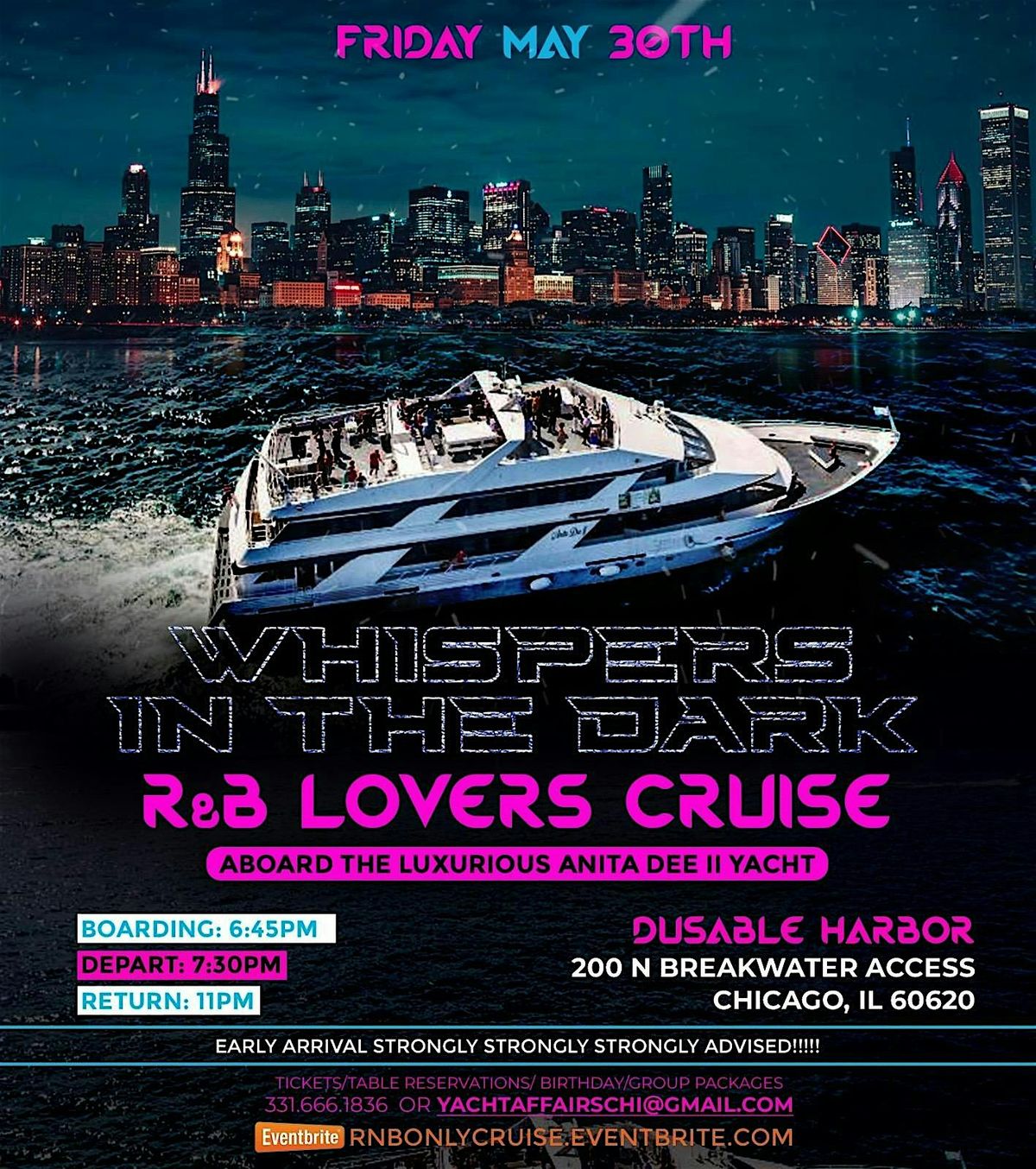 R&B LOVERS CRUISE, 30 May | Event in Chicago | AllEvents