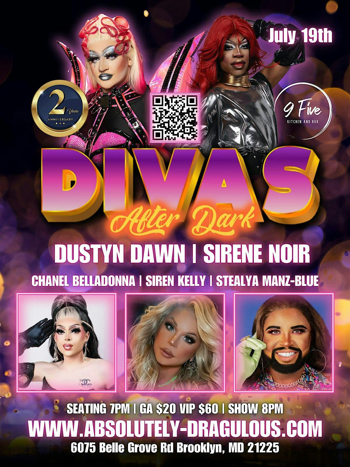 Divas After Dark!, 19 July | Event in Baltimore | AllEvents