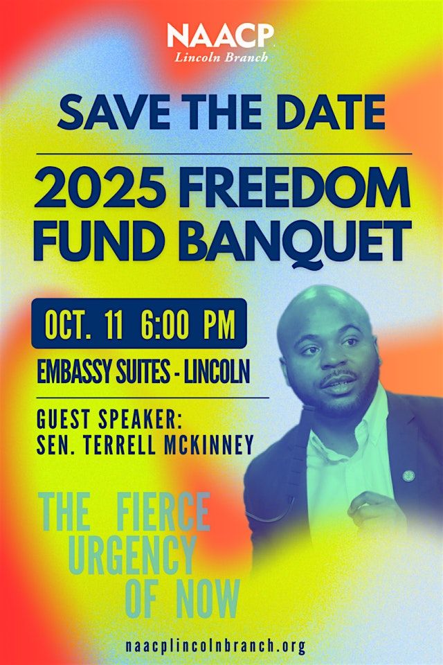NAACP Freedom Fund Banquet, 11 October | Event in Lincoln | AllEvents