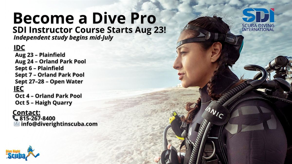 SDI Instructor Course, 23 August | Event in Plainfield | AllEvents