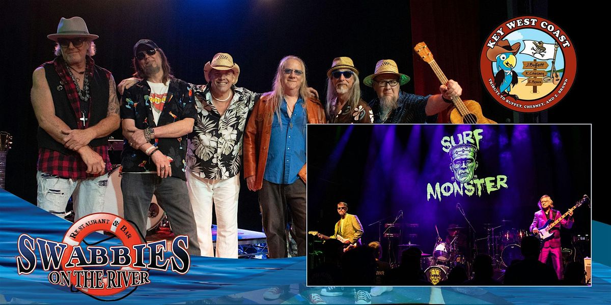 Key West Coast: Tributes to Buffett, Chesney, and Z. Brown & Surf Monster, 9 August | Event in Sacramento