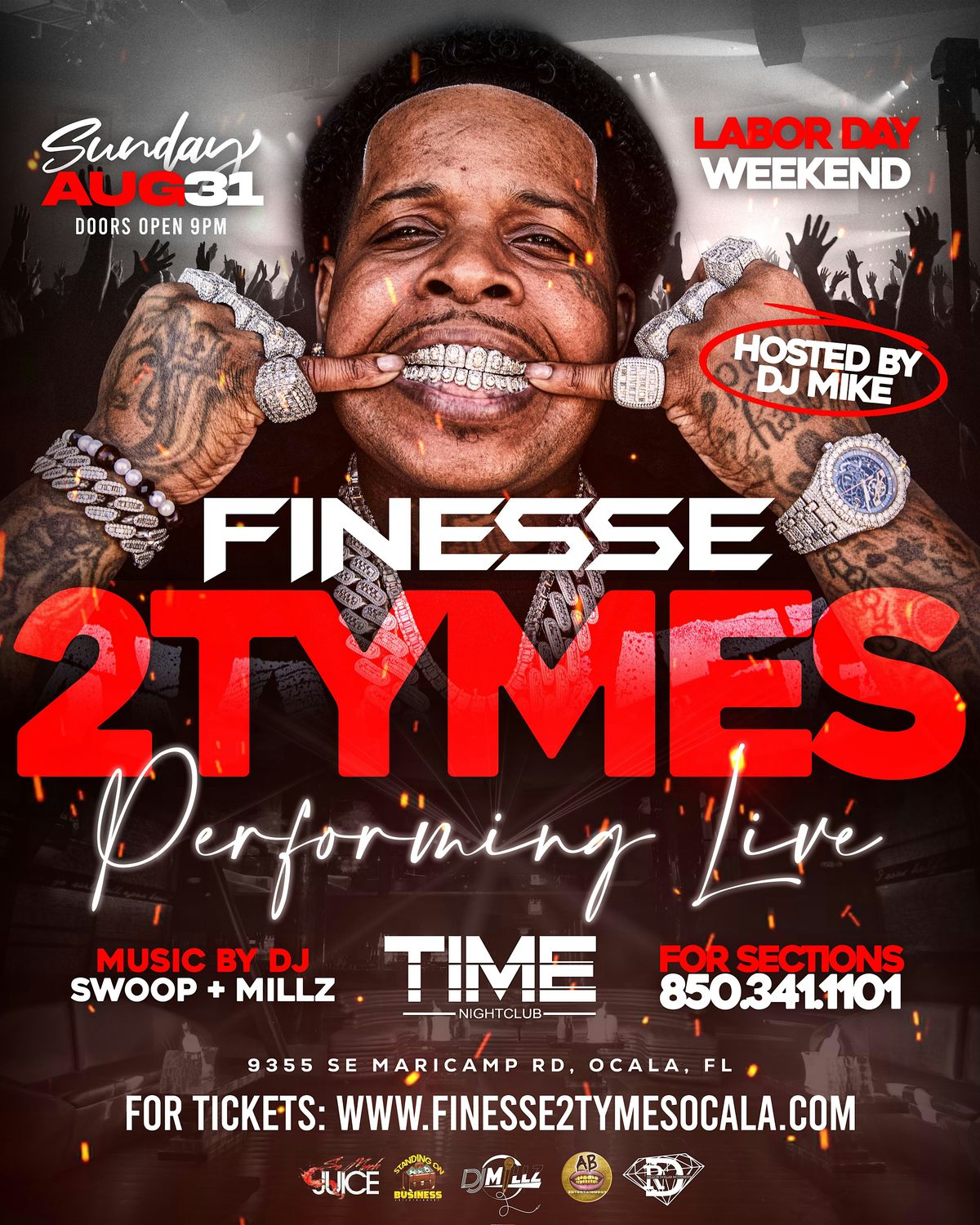 Finesse2Tymes Ocala, 31 August | Event in Ocala | AllEvents