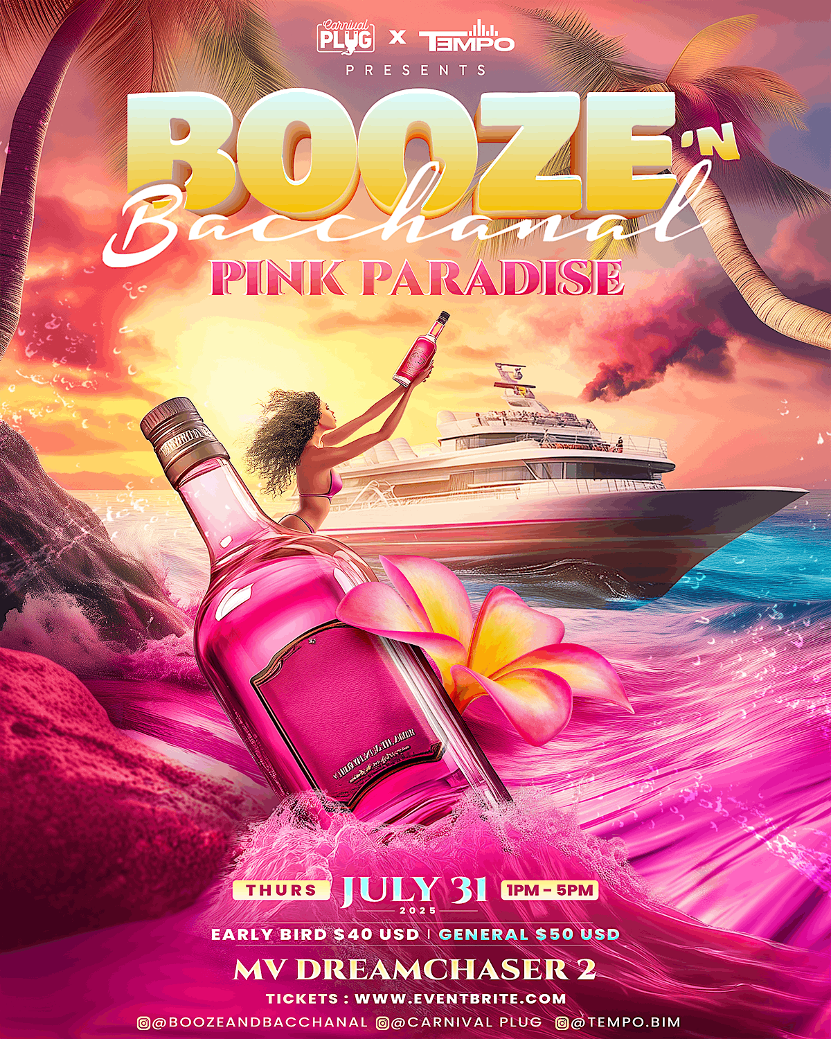 BOOZE&BACCHANAL BIM, 31 July | Event in Bridgetown | AllEvents