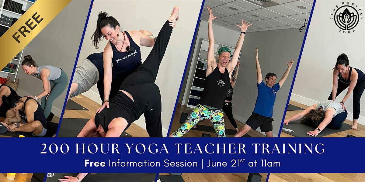 200 HR Yoga Teacher Training [FREE] Info Session, 21 June | Event in Alexandria | AllEvents