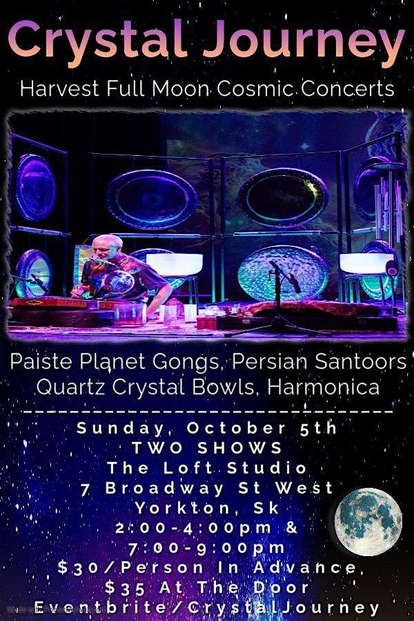 Crystal Journey In Yorkton, SK. The Loft Studio, 5 October | Event in Yorkton | AllEvents