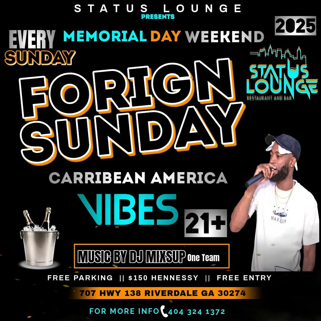 FOREIGN SUNDAYS, 25 May | Event in Riverdale | AllEvents