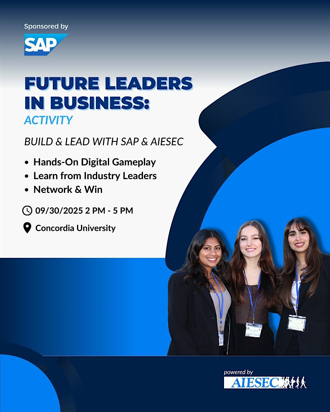 Skills for Success: Shaping Tomorrow with SAP & AIESEC, 30 September | Event in Montreal | AllEvents