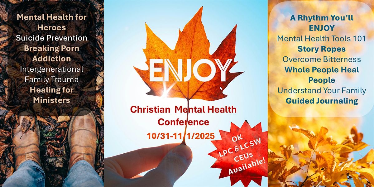 ENJOY Christian Mental Health Conference, 31 October | Event in Bartlesville | AllEvents