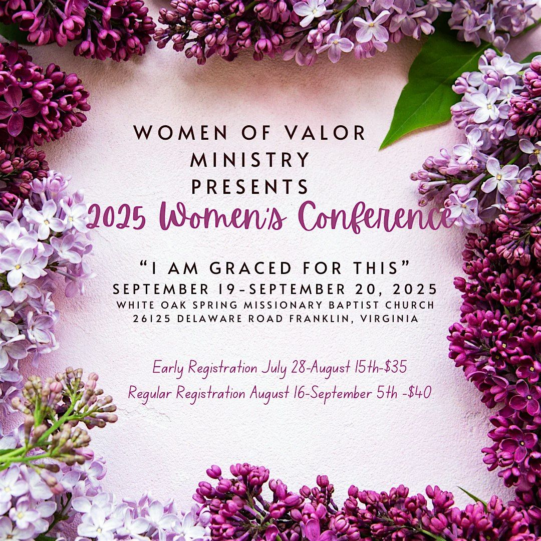 Women of Valor Women’s Conference 2025, 19 September | Event in Franklin | AllEvents
