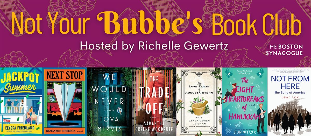 Not Your Bubbe's Book Club | Event in Boston | AllEvents