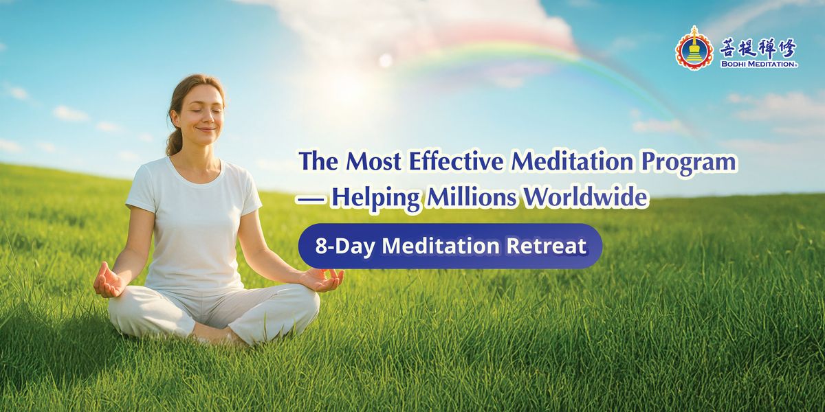 The Most Effective Meditation Retreat -8-Day Health & Happiness Retreat, 13 December | Event in San Francisco