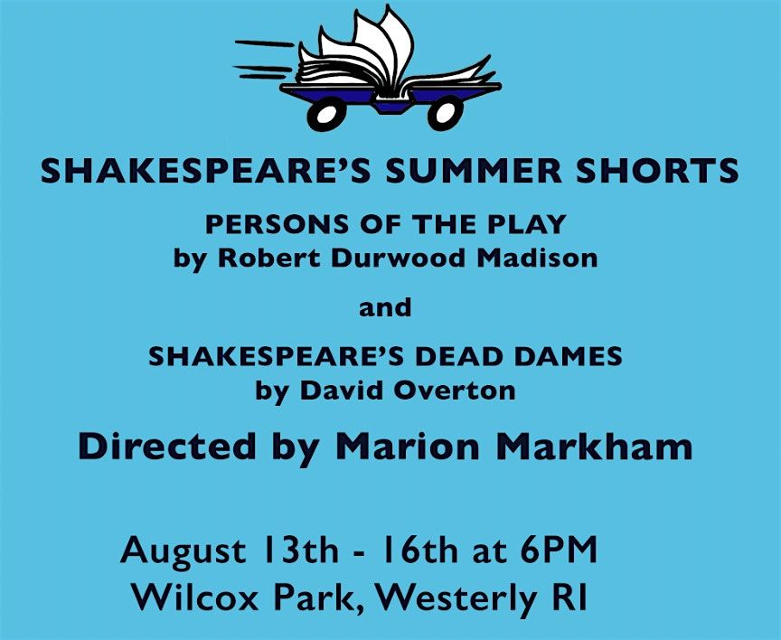 Shakespeare's Summer Shorts, 13 August | Event in Westerly | AllEvents