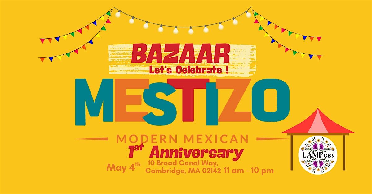 Bazaar : MESTIZO RESTAURANT,  LAMFest  vendors and Musicians, 4 May | Event in Cambridge | AllEvents