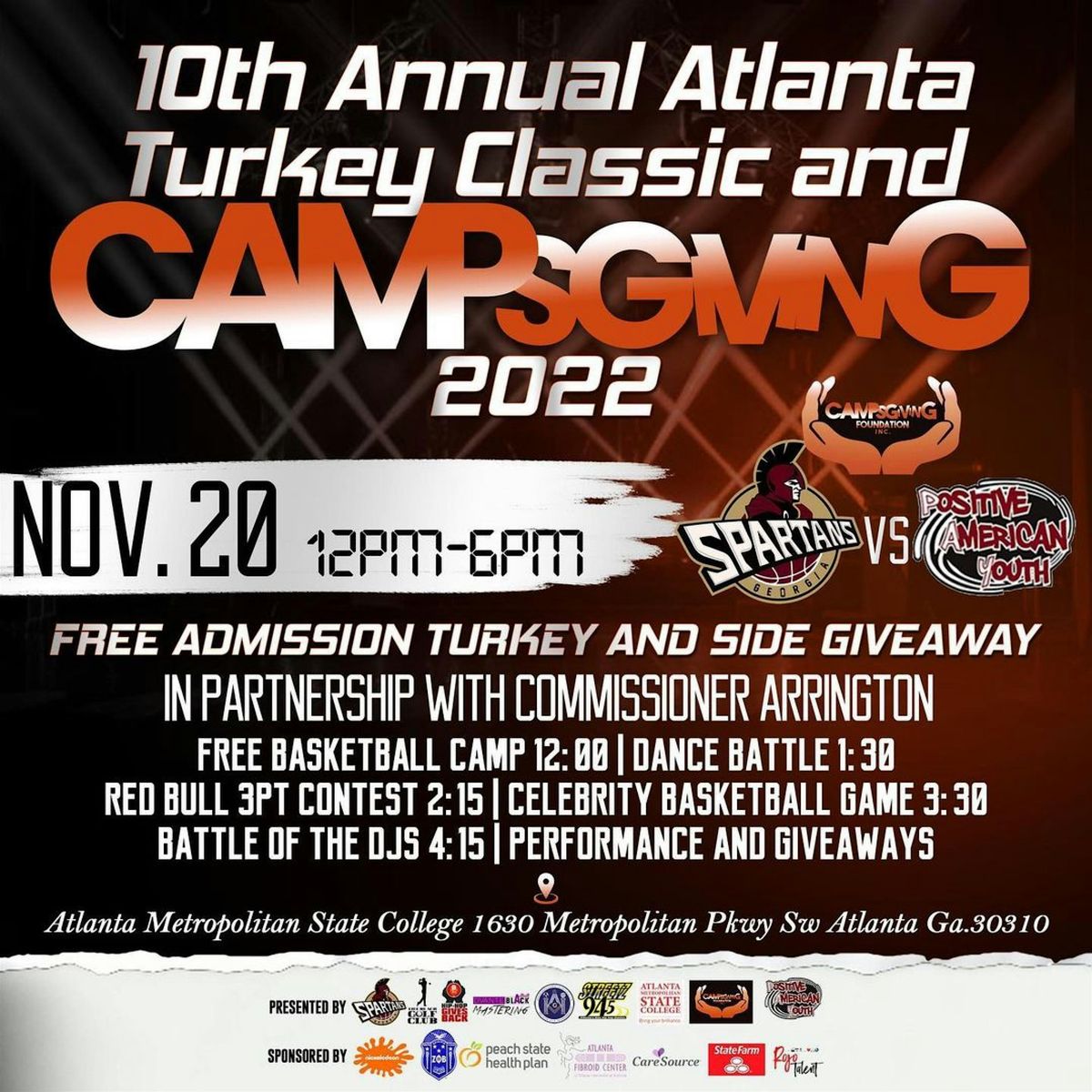 12th  Annual  Atlanta Turkey Classic, 23 November | Event in Atlanta | AllEvents