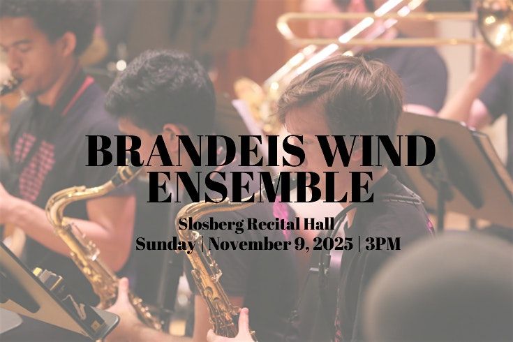 Wind Ensemble, 9 November | Event in Waltham | AllEvents
