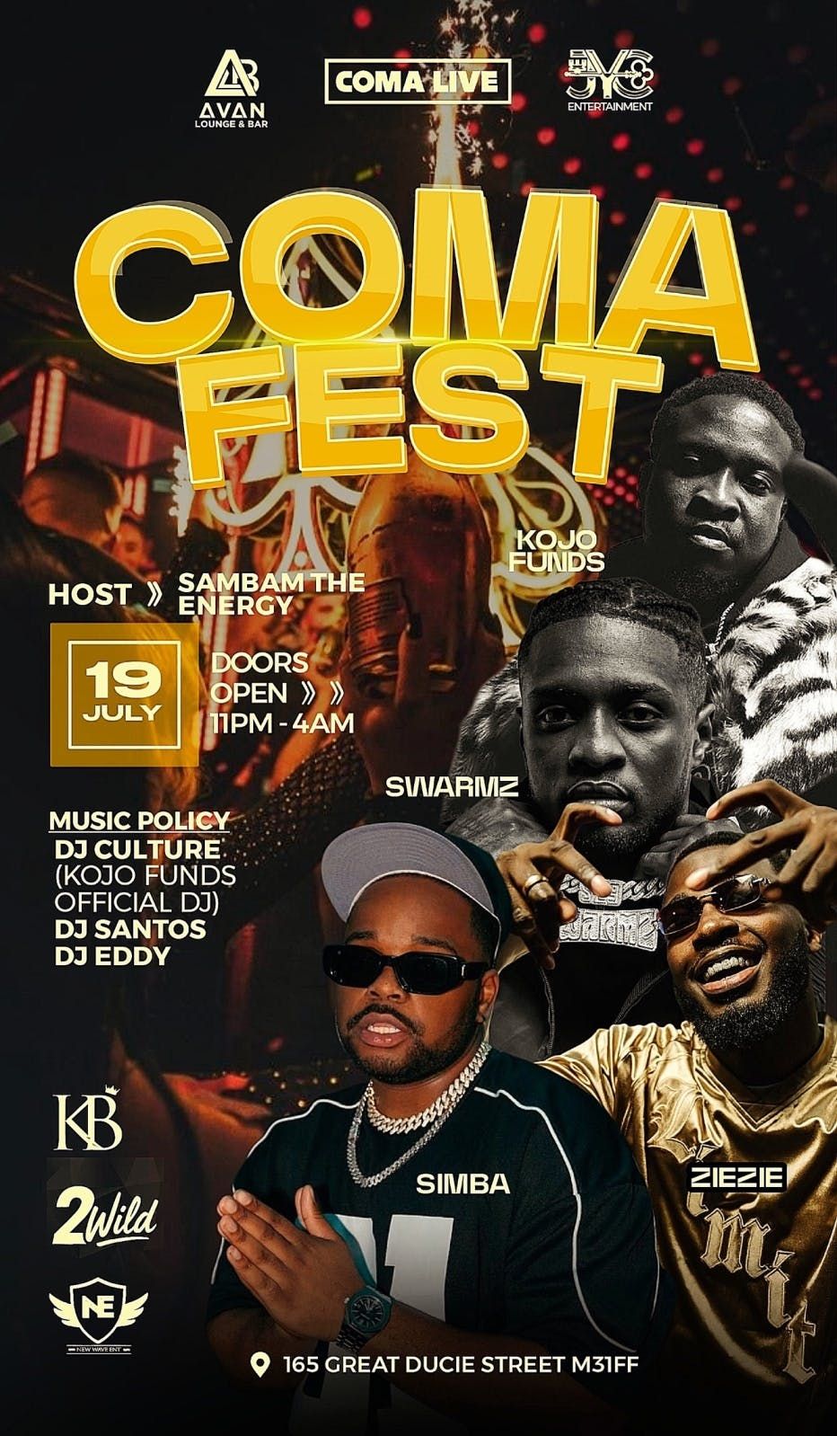 Coma Fest X JYC  | Event in Manchester | AllEvents